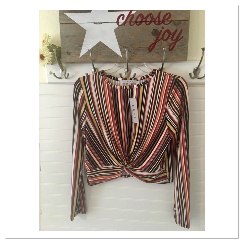 Gaze Knotted Front Top, BOGO